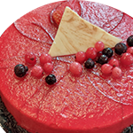 Strawberry & Chocolate Birthday Cake 